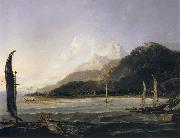 unknow artist, A View of Matavai Bay,Tahiti